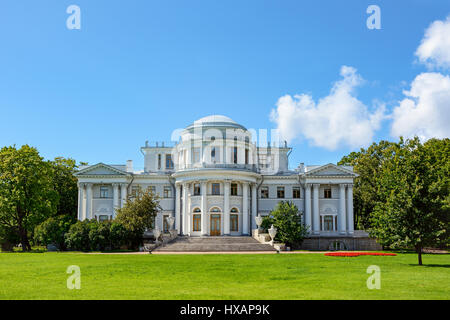 Sankt-Petersburg, Sommerpalast der Kaiser auf Elagin Insel Stockfoto