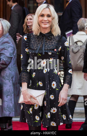 London, UK. 15. März 2017. Jenni Falconer besucht der Prinz Trust feiern Erfolg Awards im London Palladium. Stockfoto