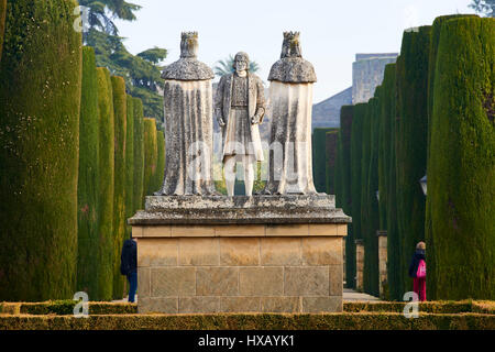 Alcazar der katholischen Könige, Córdoba, Andalusien, Spanien, Europa Stockfoto