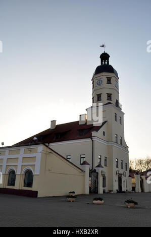 Gemeindehaus in Neswizh, Weißrussland Stockfoto