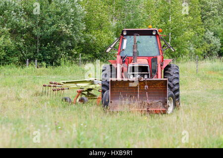 Bauernhof Traktor Stockfoto