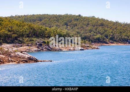 Mundaring Weir Reservoir Bereich, Western Australia, in der Nähe von Perth. Stockfoto