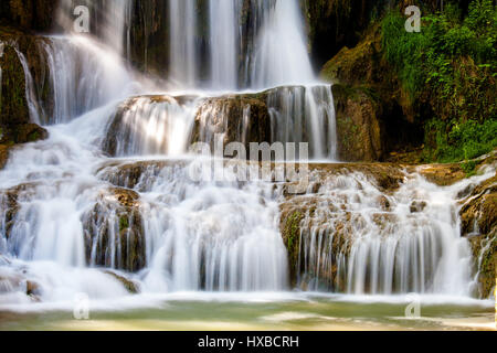 Lucansky Vodopad, Slowakei Stockfoto