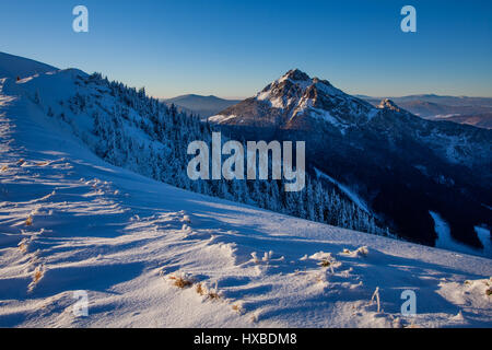 Mala Fatra Gebirge in der Slowakei Stockfoto