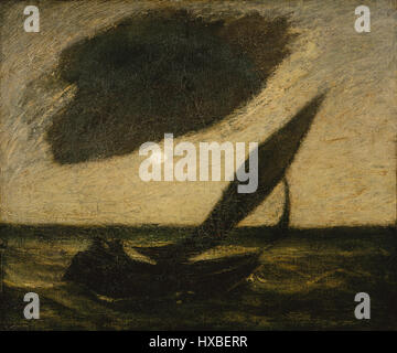 Unter einer Wolke von Albert Pinkham Ryder Stockfoto