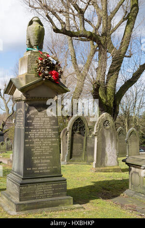 Brookfields Friedhof aka Warstone Lane Friedhof, Jewellery Quarter, Birmingham, UK Stockfoto