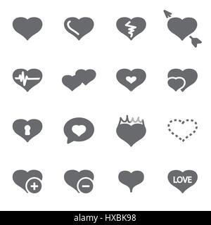 Vektor schwarz Logistik Icons set Stock Vektor