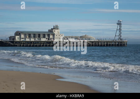 England, Dorset, Bournemouth, Pier Stockfoto