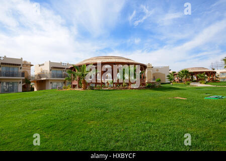 Die Hütte im Luxushotel, Sharm el Sheikh, Ägypten Stockfoto