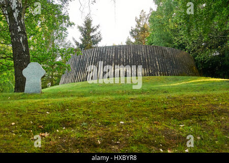 Deutsche Krieg Cemetary Golm Stockfoto