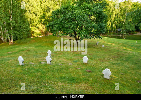 Deutsche Krieg Cemetary Golm Stockfoto