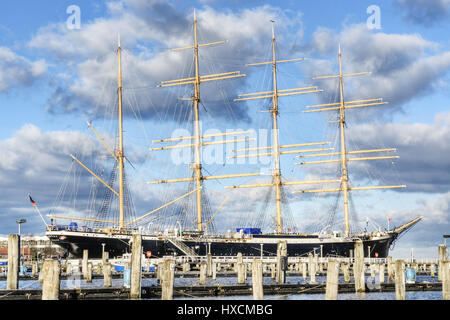 Segel Schule Schiff Passatwind, Segelschulschiff Passat Stockfoto