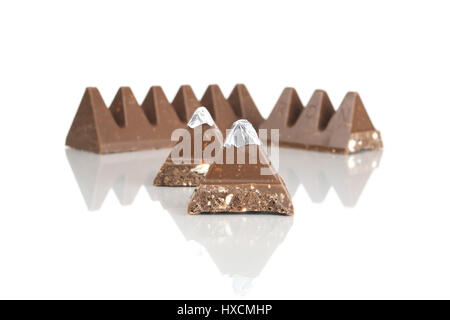 Toblerone Schokolade, Toblerone Schokolade Stockfoto