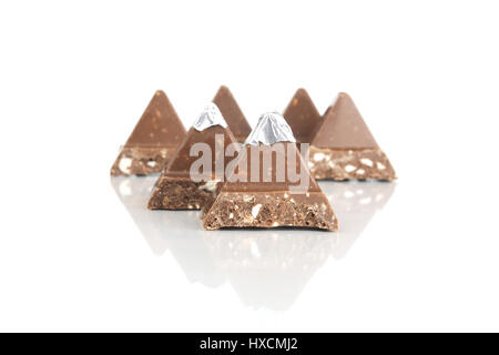 Toblerone Schokolade, Toblerone Schokolade Stockfoto