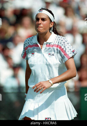 GABRIELA SABATINI Argentinien 3. April 1996 Stockfoto