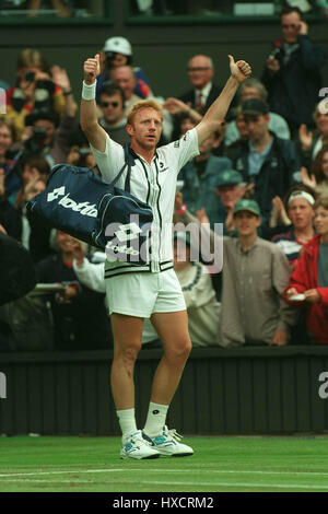 BORIS BECKER Deutschland 1. Juli 1997 Stockfoto