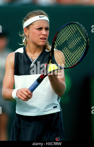 AMANDA COETZER Südafrika 4. April 1998 Stockfoto