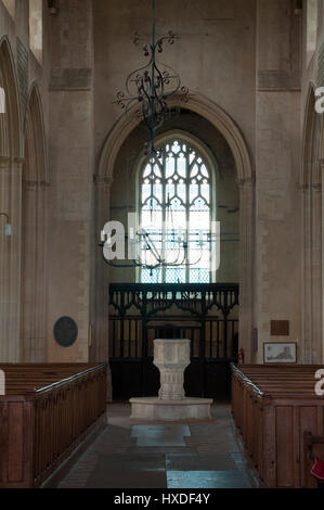 St. Marien Kirche, Wiveton, Norfolk, England, Vereinigtes Königreich Stockfoto