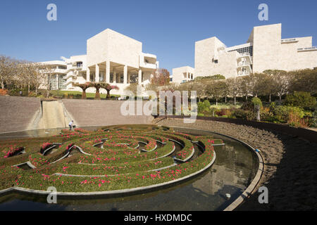 Kalifornien, Los Angeles, Getty Center Außenbereich und Garten Stockfoto