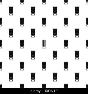 Tube Creme Muster, einfachen Stil Stock Vektor