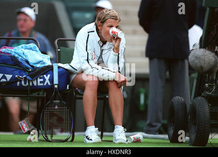 ANKE HUBER Deutschland 22. Juni 1999 Stockfoto