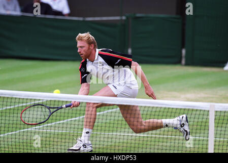 BORIS BECKER WIMBLEDON 1999 30. Juni 1999 Stockfoto