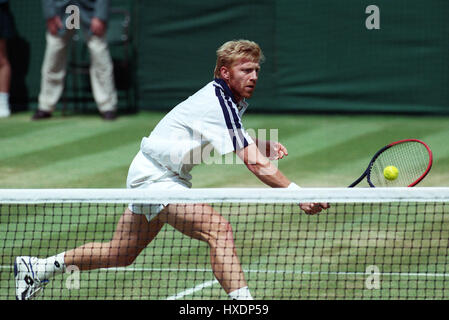 BORIS BECKER WIMBLEDON 1999 30. Juni 1999 Stockfoto