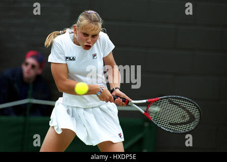 JELENA DOKIC WIMBLEDON 1999 30. Juni 1999 Stockfoto