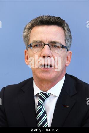 THOMAS DE MAIZIÈRE Bundesminister der Verteidigung 22. September 2010 BERLIN Deutschland Stockfoto