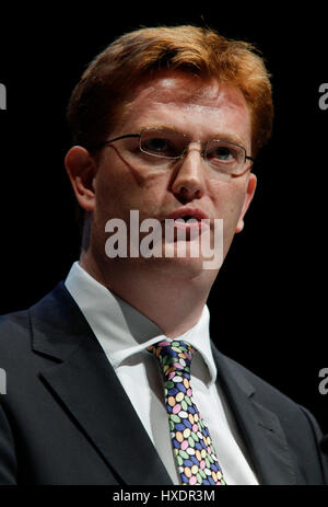 DANNY ALEXANDER MP CHEFSEKRETÄRIN, TREASUR 19. September 2010 ACC LIVERPOOL ENGLAND Stockfoto