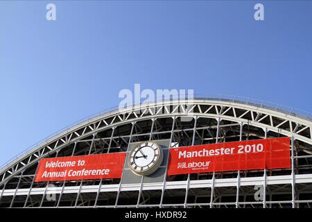 MANCHESTER zentrale ZENTRALKONFERENZ 26. September 2010 MANCHESTER Stadtzentrum von MANCHESTER ENGLAND Stockfoto