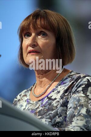 TESSA JOWELL MP Schatten Staatssekretär für 28. September 2011 die AAC LIVERPOOL ENGLAND Stockfoto