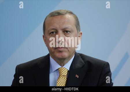 RECEP TAYYIP ERDOGAN Präsident der Türkei & ehemalige T 9. Oktober 2010 Stockfoto