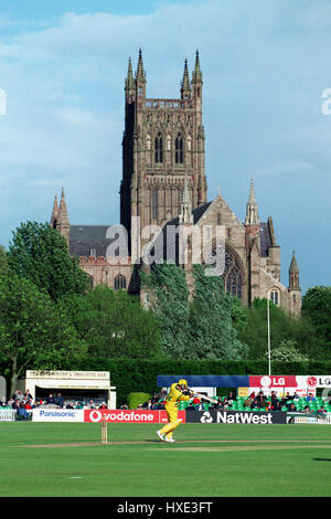 NEUE Straße WORCESTER WORCESTERSHIRE CCC 10. Mai 1999 Stockfoto