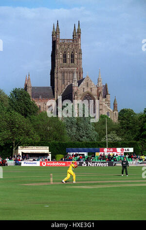 NEUE Straße WORCESTER WORCESTERSHIRE CCC 10. Mai 1999 Stockfoto