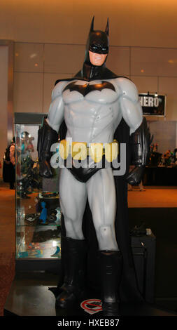 BANGKOK - MAI. 11: ein Batman-Modell in Thailand Comic Con 2014 am 11. Mai 2014 im Siam Paragon, Bangkok, Thailand. Stockfoto