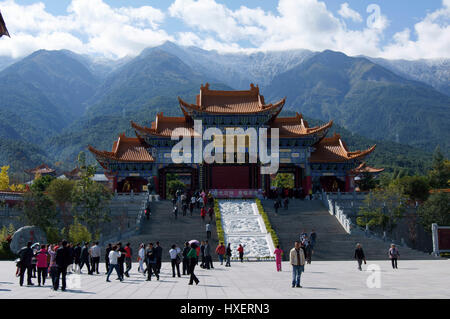 Chong Sheng Tempel Zhonghe Stockfoto