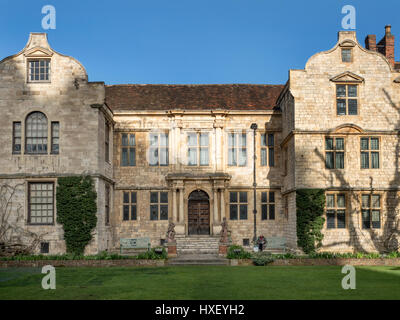 Der Schatzmeister Haus aus Münster Hof York Yorkshire England Stockfoto