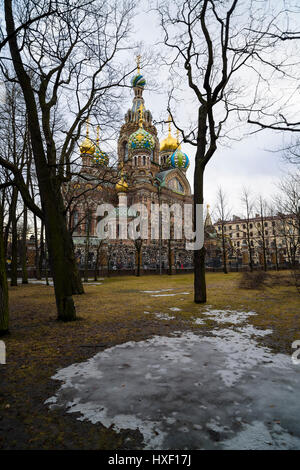 Die Kirche des Retters auf Blut Stockfoto