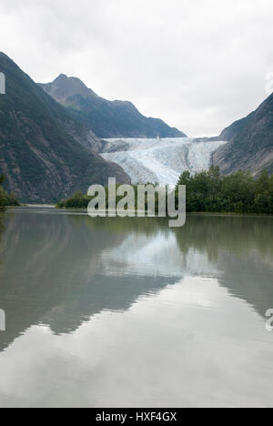 USA Alaska, The Glacier Point Wildnis Safari, Davidson Gletscher, Reiseziel, Alaska-Kreuzfahrt Stockfoto