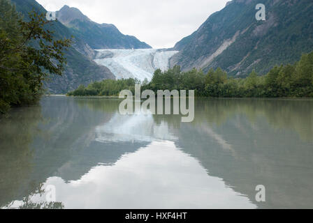 USA Alaska, The Glacier Point Wildnis Safari, Davidson Gletscher, Reiseziel, Alaska-Kreuzfahrt Stockfoto