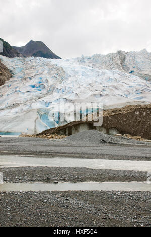 USA Alaska, The Glacier Point Wildnis Safari, Davidson Gletscher, Reiseziel, Alaska-Kreuzfahrt Stockfoto