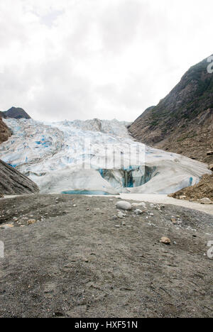 USA Alaska, The Glacier Point Wildnis Safari, Davidson Gletscher, Reiseziel, Alaska-Kreuzfahrt Stockfoto