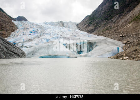 USA Alaska, The Glacier Point Wildnis Safari, Davidson Gletscher, Reiseziel, Alaska-Kreuzfahrt Stockfoto