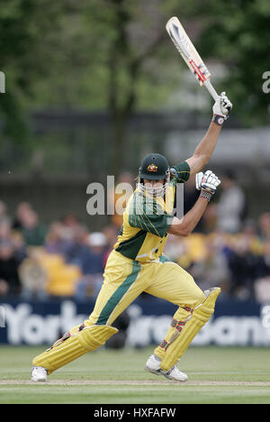 ANDREW SYMONDS Australien GRACE ROAD LEICESTER 11. Juni 2005 Stockfoto