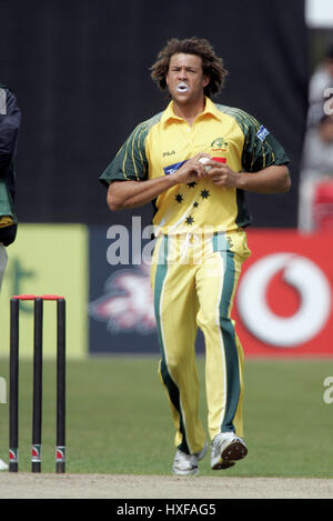 ANDREW SYMONDS Australien GRACE ROAD LEICESTER 11. Juni 2005 Stockfoto