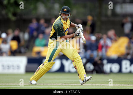 ANDREW SYMONDS Australien GRACE ROAD LEICESTER 11. Juni 2005 Stockfoto