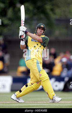 MATTHEW HAYDEN Australien GRACE ROAD LEICESTER 11. Juni 2005 Stockfoto