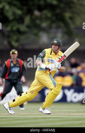 MATTHEW HAYDEN Australien GRACE ROAD LEICESTER 11. Juni 2005 Stockfoto