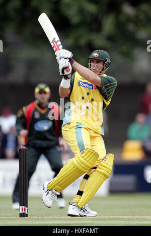 MATTHEW HAYDEN Australien GRACE ROAD LEICESTER 11. Juni 2005 Stockfoto